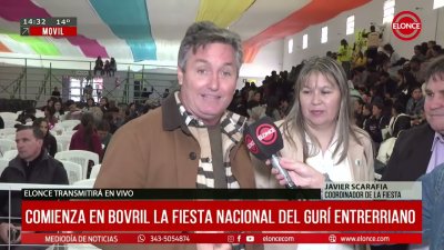 Comenzó la Fiesta del Gurí entrerriano en Bovril
